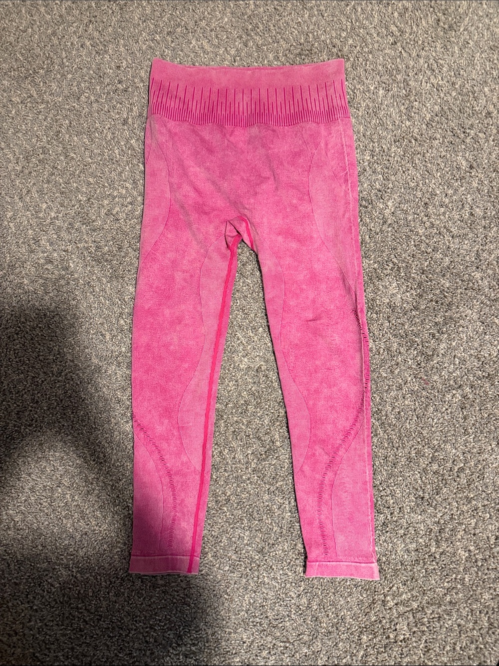 Mono B Hot Pink Seamless High-Rise Leggings